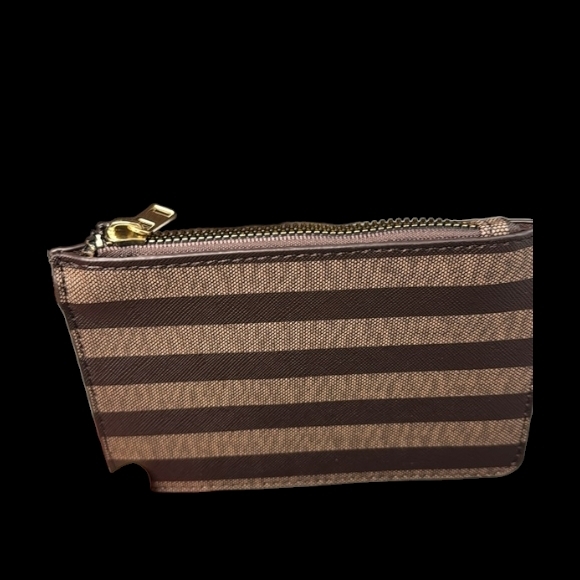 Adrienne Vittadini Brown Striped Crossbody Bag - Picture 4 of 9